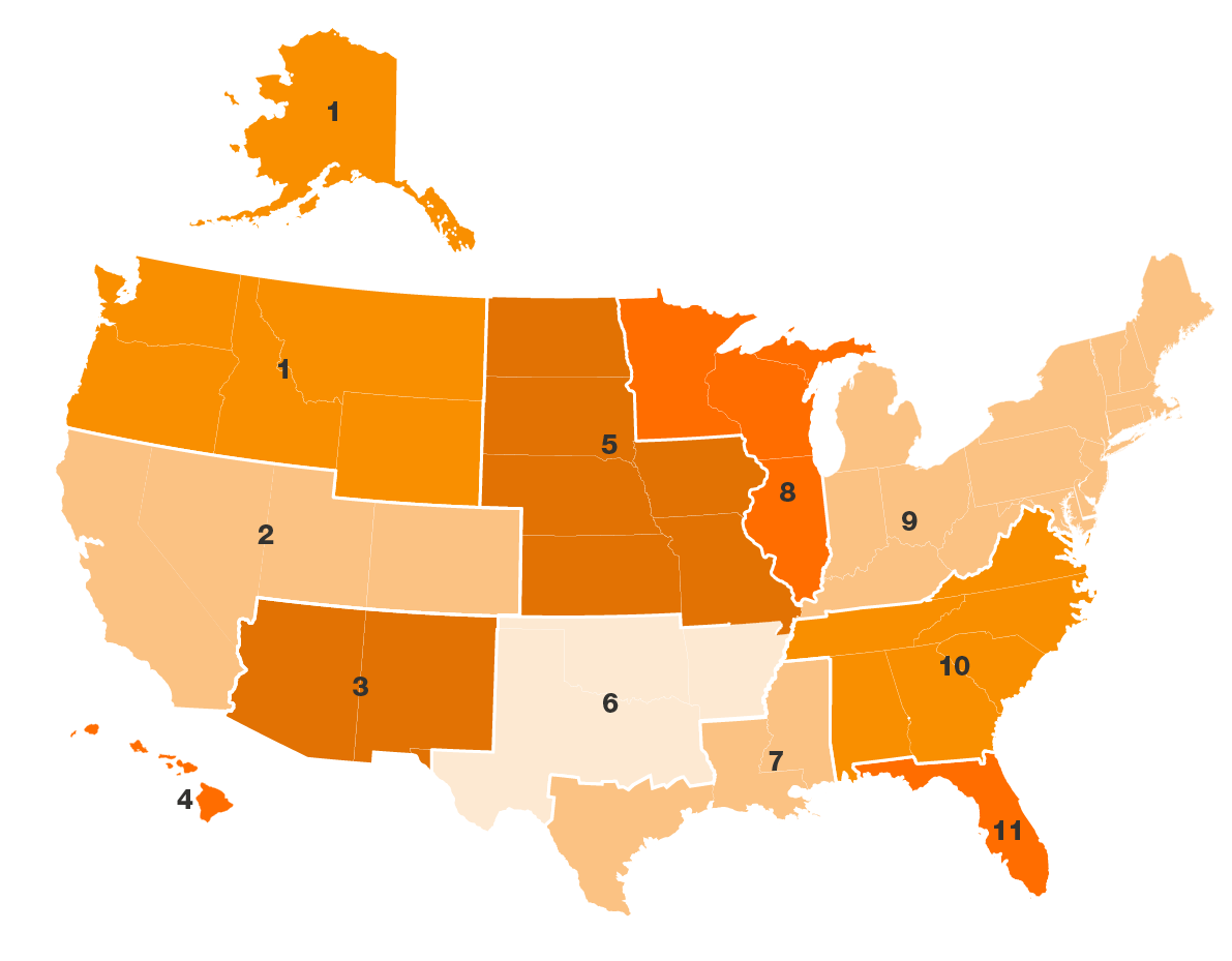 Greenhouse Nursery Territory Map - Rep Finder